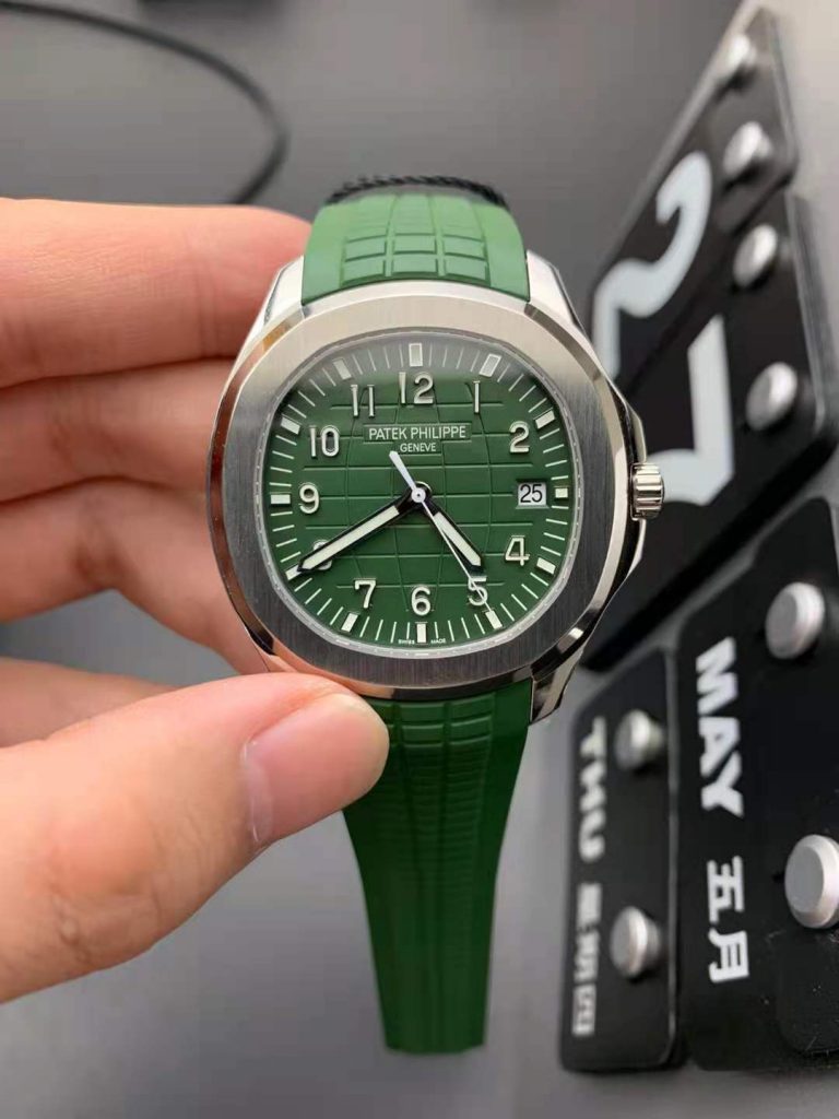 Replica Patek Philippe Aquanaut 5168 Green with 324 Movement